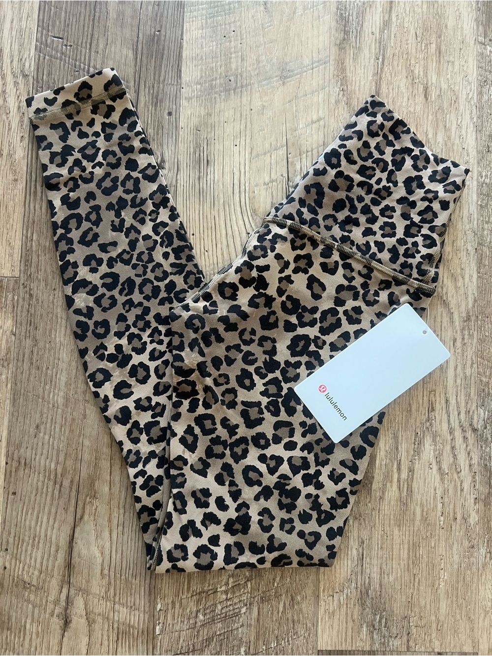 NWT Lululemon Align 28” High Rise Pant Legging True Leopard Multi 4
